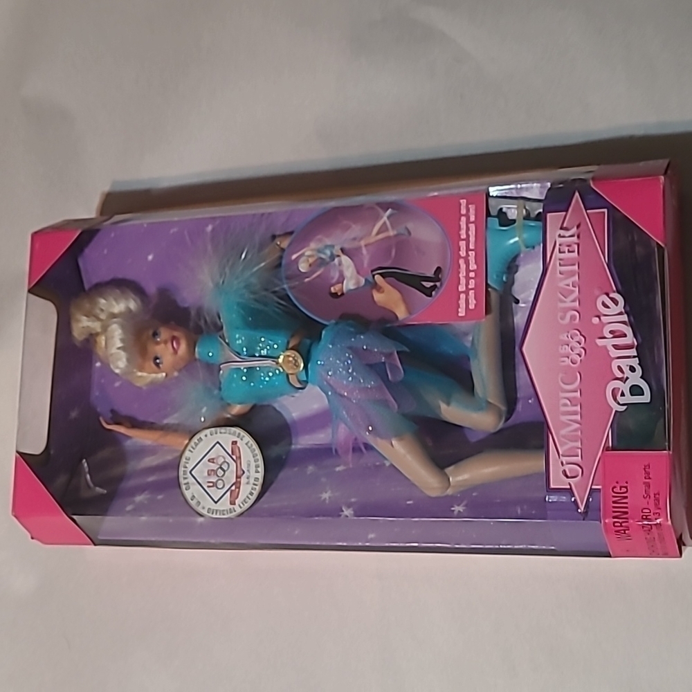 Barbie Olympic USA Skater NWT